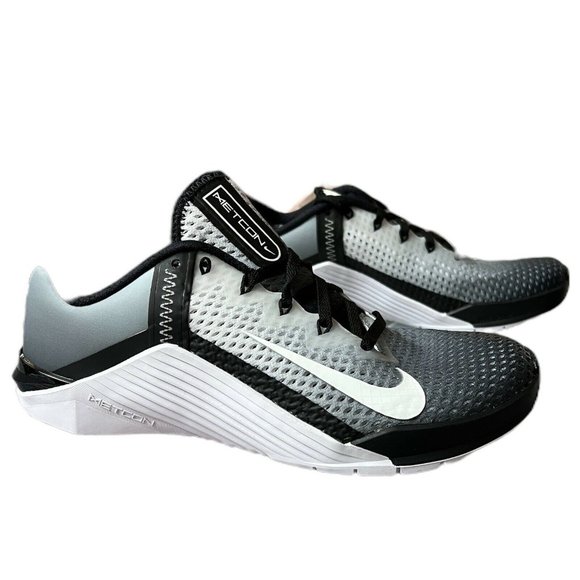 Nike Shoes Nike Womens 9 Metcon 6 Cross Training Shoe Black White